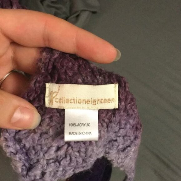 Multicolor Knit Scarf - Picture 2 of 3